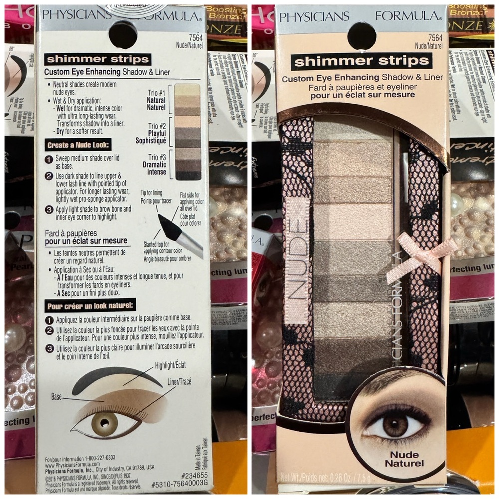 Physicians Formula Shimmer Strips Eyeshadow - Nude Natural